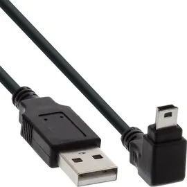 InLine USB-A auf Mini-USB 1 m Schwarz