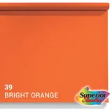 Superior Hintergrund 1.35x11m Bright Orange (NR 39) (Sperrgut)