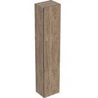 GEBERIT One Hochschrank 505083006 36x180x29,1cm, 1 Tür, Nussbaum hickory/Melamin Holzstruktur