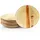 Wisefood Einwegteller rund Ø 20 cm beige 50er Set