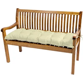 TexDeko Bankauflage 200 x 40 x 8 cm beige 1 St.