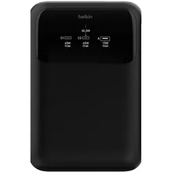 BELKIN Powerbank "BOOST CHARGE 3-Port-Laptop-Powerbank 20.000 mAh", schwarz, 14,76 V 20000mAh, Akkumulatoren
