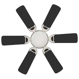 vidaXL Deckenventilator 82 cm Deckenventilator Schwarz