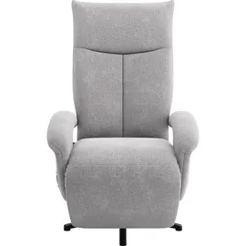sit&more TV-Sessel Emely Polyester 74 x 112 x 82 cm Grau elektrisch, drehbar