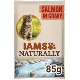Iams Naturally Lachs in Sauce 85 g