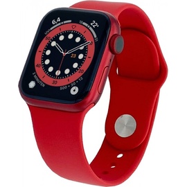 Apple Watch Series 7 OLED 41 mm Digital Touchscreen Rot WLAN GPS
