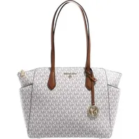 Michael Kors Marilyn Medium Top-Zip Tote - Gr. unisize - in Creme - für Damen