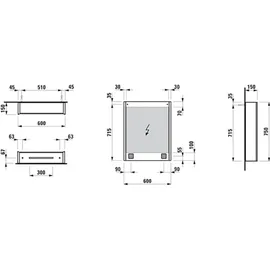 Laufen Frame 25 60 cm 4084529001441