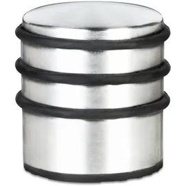 Relaxdays Türstopper Silber 8 cm