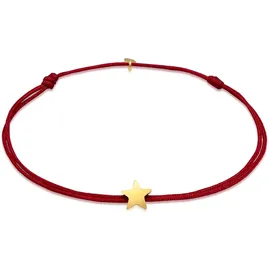 Elli Stern Astro Textilband 925 Silber«, rot