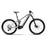 Haibike AllMtn 3 Yamaha 720Wh Elektro Fullsuspension Mountain Bike Glossy Silver Surf/White | L/46.5cm