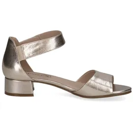 CAPRICE Sandalen Damen Metallisch/Gold 38