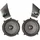 Caratec Audio CAK1660.S907 Kompo-Lautsprecher, 2er-Set