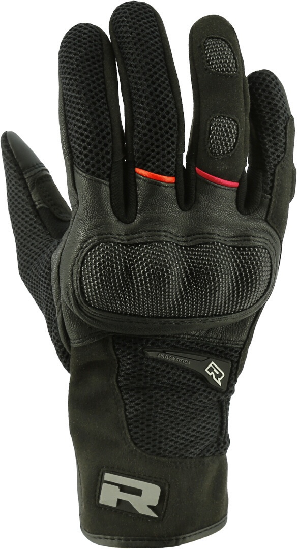 Richa Nomad Motorfiets handschoenen, zwart-rood, 4XL