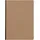 Clairefontaine 79140C Heft A4, Leinen, Age Bag, blanko, 96 Blatt, braun Tabakbraun