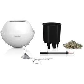 LECHUZA Bola Color 32 Komplettset Ø 32 x 25 cm weiß