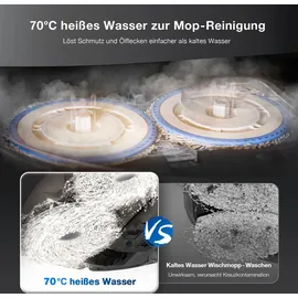 Ecovacs Deebot T30S Combo Complete schwarz