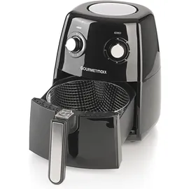 GOURMETmaxx Heißluft-Fritteuse XL schwarz