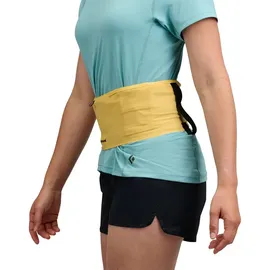 Black Diamond Distance Run Belt Unisex Soft Ochre XL