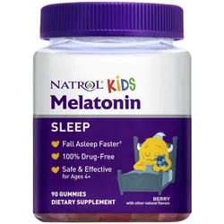 Natrol Kids Melatonin Berry Gummies (90 Gummibonbons, Beere)