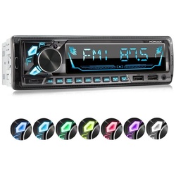 XOMAX XM-R282 Autoradio mit Bluetooth, 2x USB, SD, AUX IN, 1 DIN Autoradio
