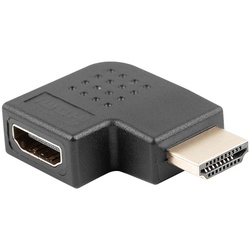 Lanberg Adapter HDMI-A (Stecker) ></noscript> HDMI-A (Buchse) 90° Recht