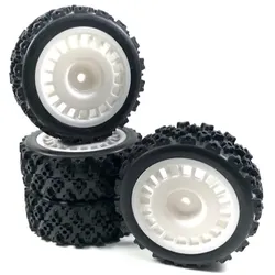 Absima 2510062, Räder- & Reifen-Set, Schwarz, Weiß