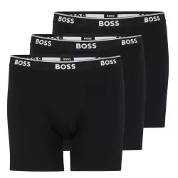 BOSS für Herren. 50475298 Pack 3 Boxershorts Power schwarz (4XL), Heimtextilien, Baumwolle