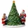 Villeroy & Boch Santa am Baum 20 x 17 x 23 cm grün/bunt