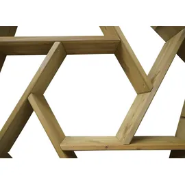 Mendler HWC-L70 100 x 87 x 0 cm Braun