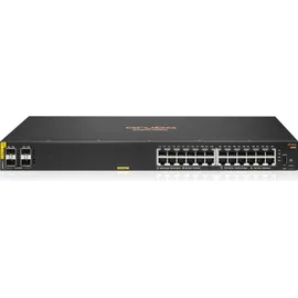 HP HPE Aruba Networking CX 6000 24G Class4 PoE 4SFP 370W