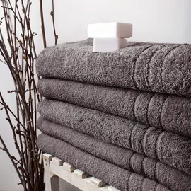 Komfortec Handtuchset 80 x 200 cm grau 2 St.