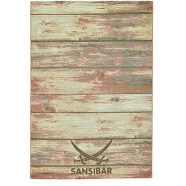 Sansibar In- & Outdoorteppich Rantum Beach SA-029 brown 300 x 400 cm