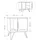 Livetastic Nachtschrank Glynn 50 x 60 x 42 cm Eiche dunkel