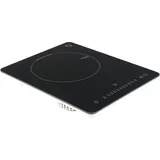K&H Induktionskochfeld Slim [1 ZONE] - Mobile Induktionskochplatte - Induktionsherdplatte Einzeln - SL-1800S - Kochfeld Induktion mit Stecker, Tragbar - 2000 Watt - Camping - 17 Leistungsstufen