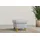 Home Affaire Polsterhocker Trelleborg 58 x 48 x 58 cm Silber