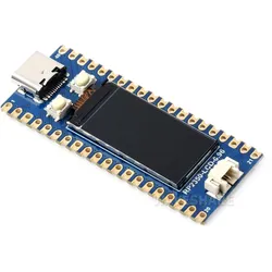 Waveshare RP2350-LCD-0.96 Mikrocontroller, 0.96 LCD, ARM/RISC-V, 26 GPIO, 4MB Flash, ohne Header
