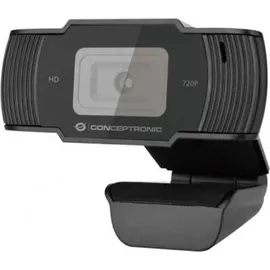 Conceptronic AMDIS 720p HD Webcam Schwarz