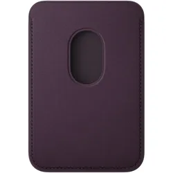 Apple iPhone Feingewebe Wallet mit MagSafe (brombeere)