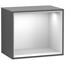 Villeroy & Boch V&B Regalmodul Finion 41,8x35,6x27cm, Reg wh. m, Anthrac. matt