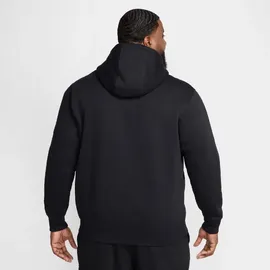 Nike Club Fleece Kapuzenjacke Herren Schwarz XS