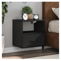 vidaXL Nachtschrank 40 x 31 x 39,5 cm Schwarz