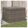 furnicato Gartentruhe 80 x 132 x 75 cm Grau