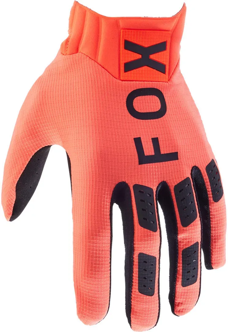 FOX Flexair Motocross Handschuhe, orange, Größe S für Männer