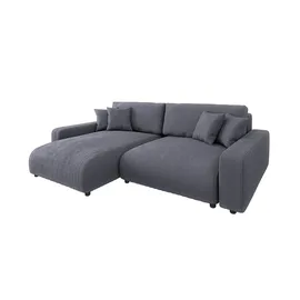 s-style möbel S-STYLE Ecksofa Emma - grau ¦ Maße (cm): B: 234 H: 78