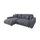 s-style möbel S-STYLE Ecksofa Emma - grau ¦ Maße (cm): B: 234 H: 78