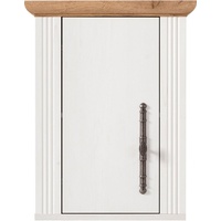 Kochstation Home affaire Hängeschrank »Westminster«, im romantischen Landhausstil, Breite 56 cm, weiß