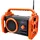 Soundmaster DAB80OR Baustellenradio DAB+ Bluetooth Akku IP44 spritzwassergeschützt