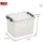SUNWARE Aufbewahrungsbox Q-line 20 x 15 x 14,5 cm 3-tlg. transparent