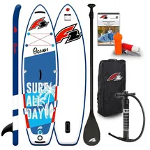 F2 Junior SUP Stand Up Paddle Board 8'2'' Blau